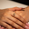 3.1g 22ct Gold Bronze Gem Heritage Statement Ring