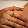 3.3g 22ct Gold Leaf Pattern Heritage Band - Size M