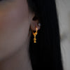 3.5g 22ct Gold Dangle Earrings