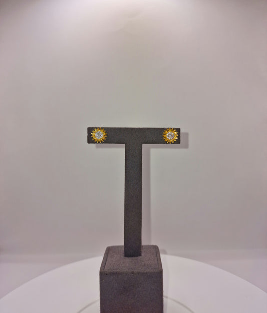 4.2g 22ct Gold Supernova Ear Studs