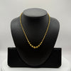 12.1g 22ct Gold Diamond-Cut Ball Elegance Necklace 16"