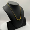 10.6g 22ct Gold Filigree Ball Necklace 16"