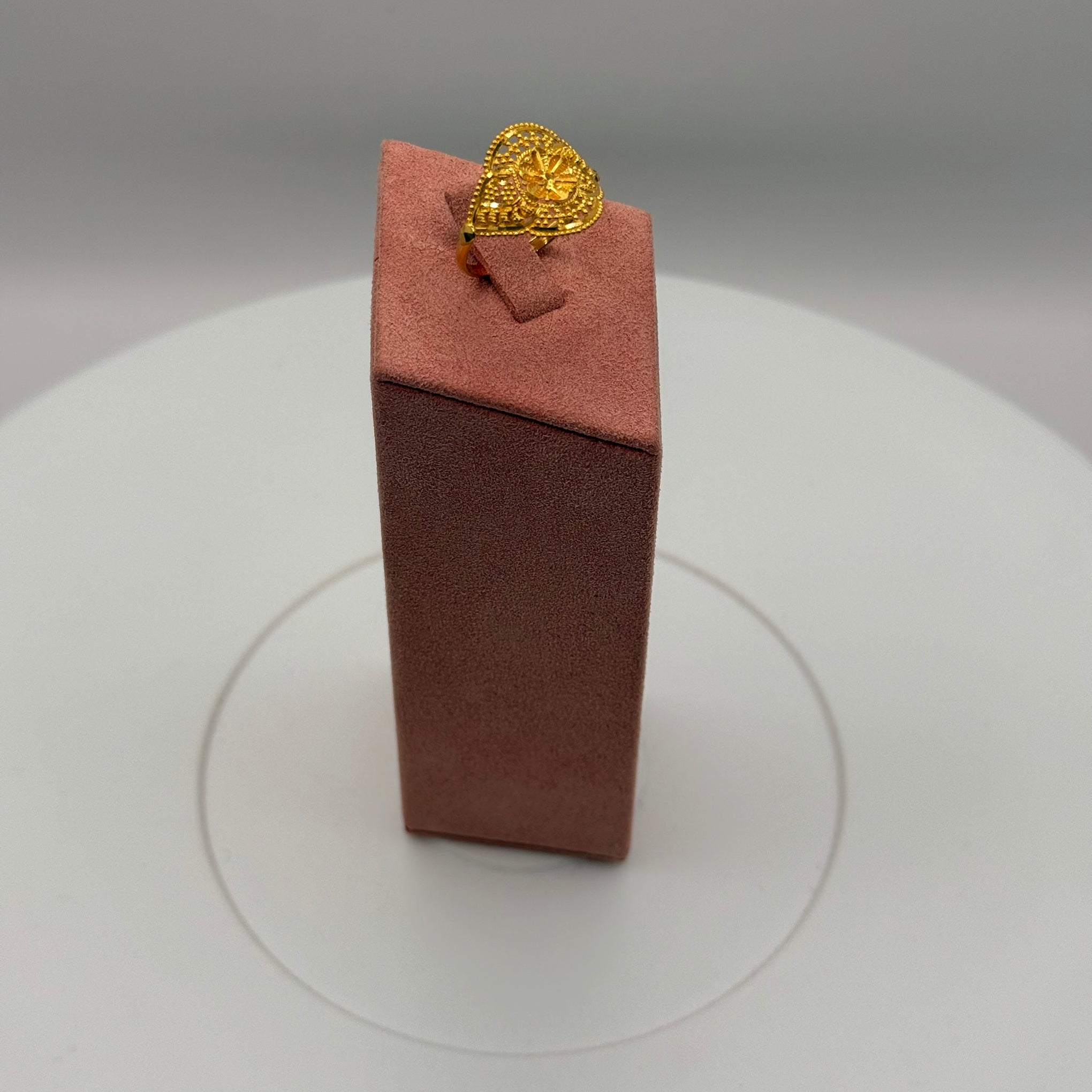 2.7g 22ct Gold Filigree Ring