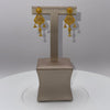 6.7g 22ct Gold Filigree Dangle Earrings