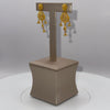 6.7g 22ct Gold Filigree Dangle Earrings