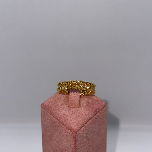 4.7g 22ct Gold Dainty Cuff-Style Ring