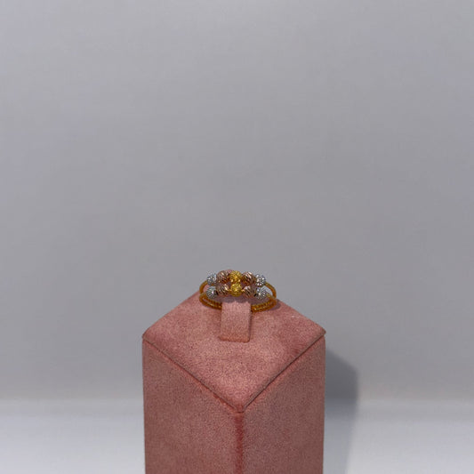2.4g Imperial Flora Trinity Gold Ring