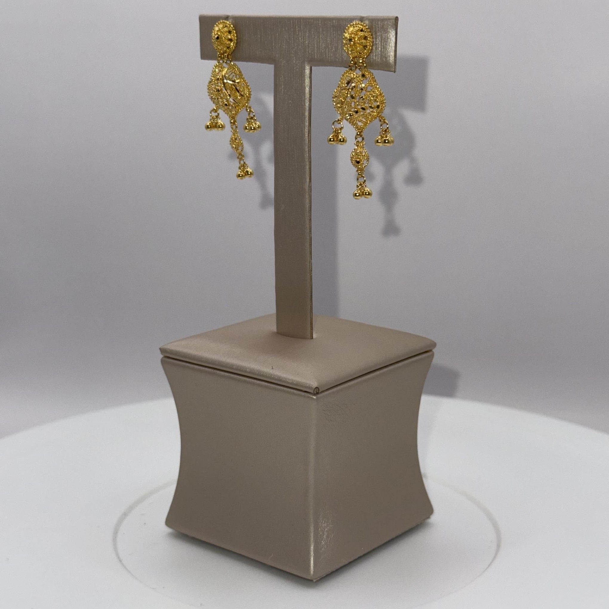 20.2g 22ct Gold Filigree Necklace Set