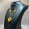 11.3g 22ct Gold Decorous Floral Necklace